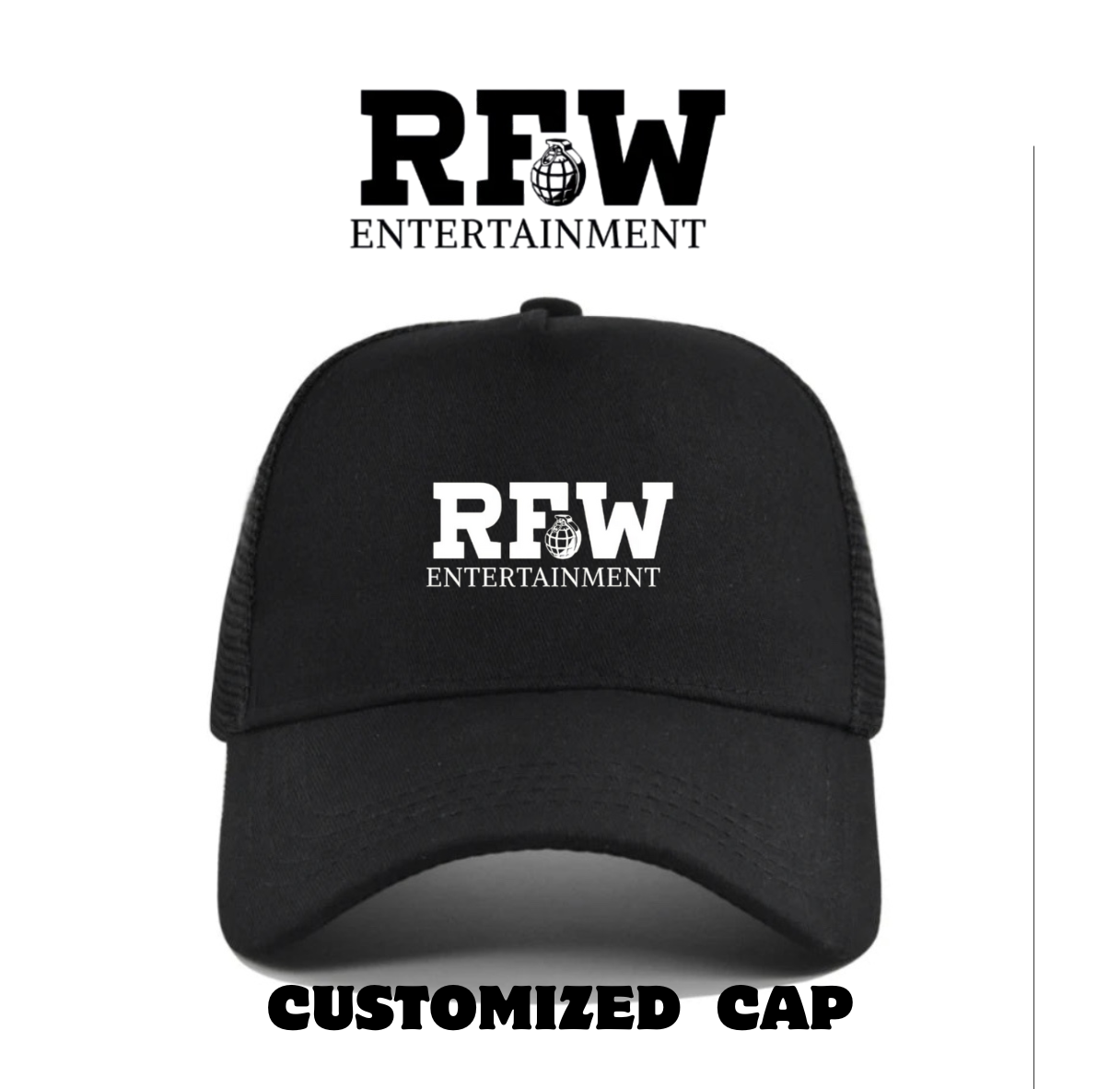 Customized Cap (Mesh Baseball Cap)