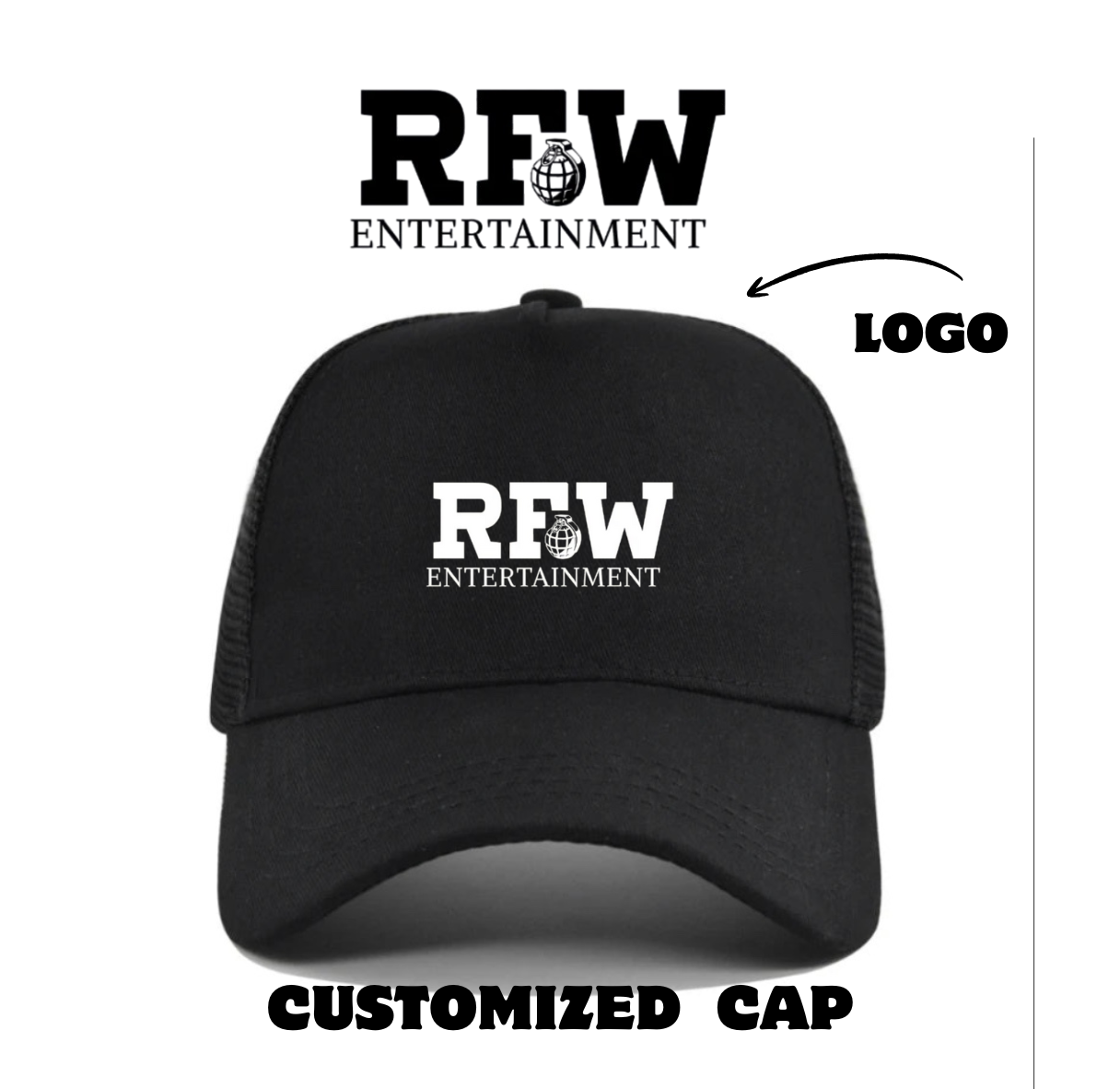 Customized Cap (Mesh Baseball Cap)