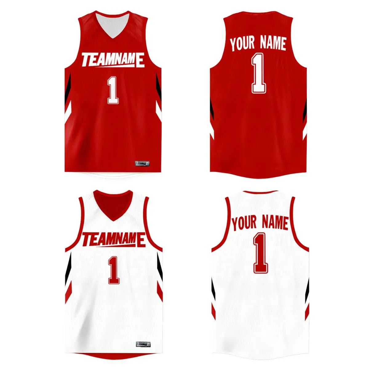 Custom Reversible Basketball Jersey