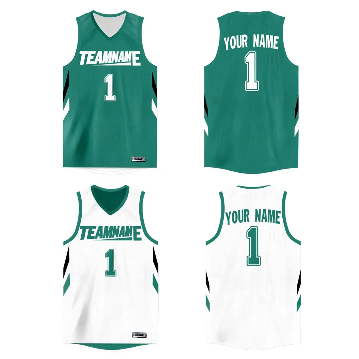 Custom Reversible Basketball Jersey