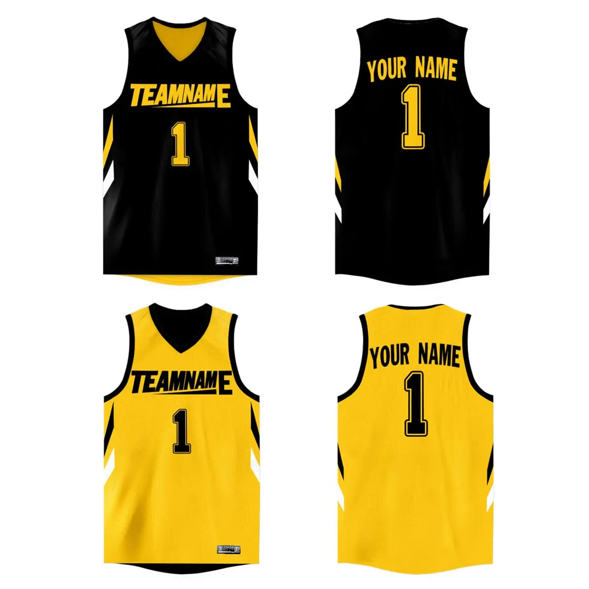 Custom Reversible Basketball Jersey