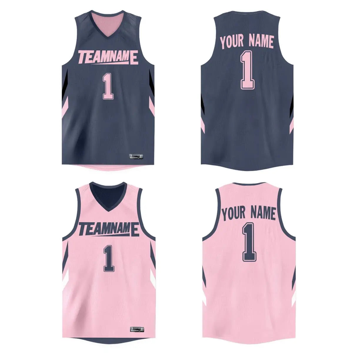Custom Reversible Basketball Jersey