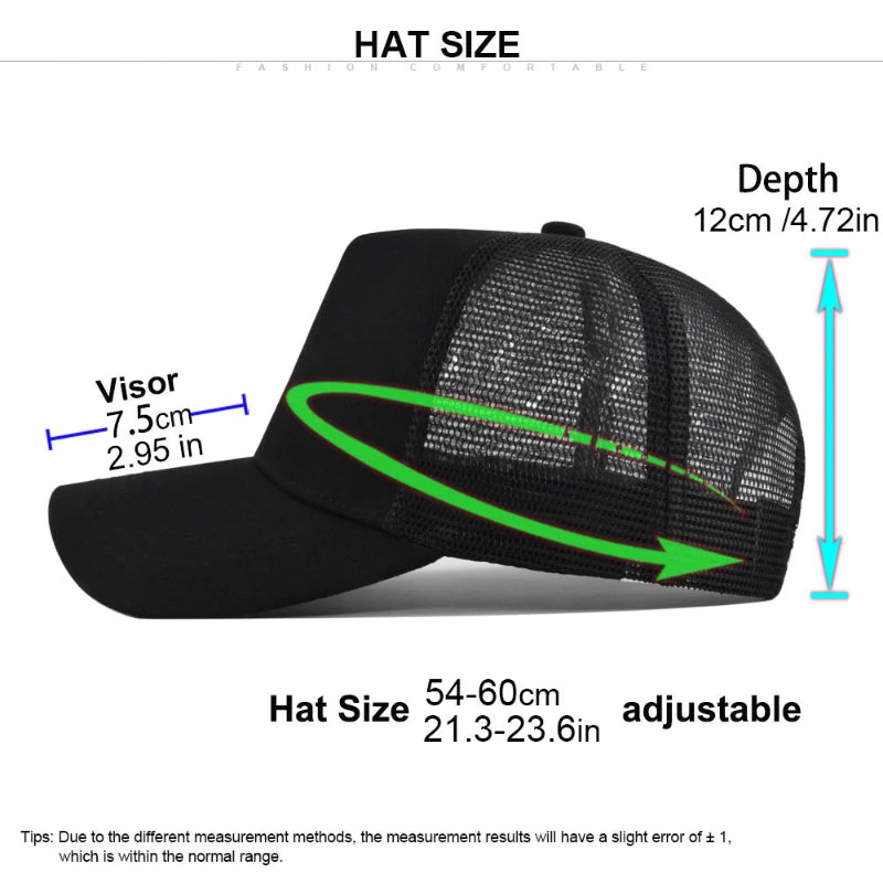 Customized Cap (Mesh Baseball Cap)