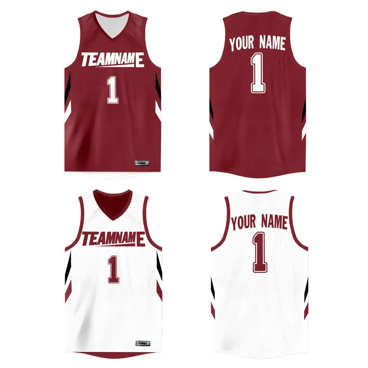 Custom Reversible Basketball Jersey