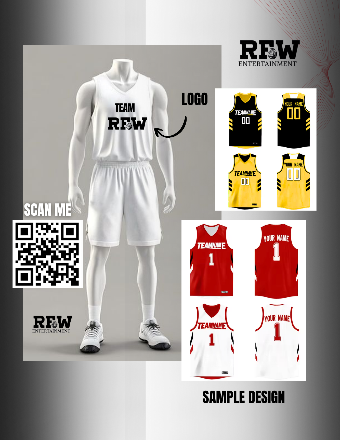 Custom Reversible Basketball Jersey