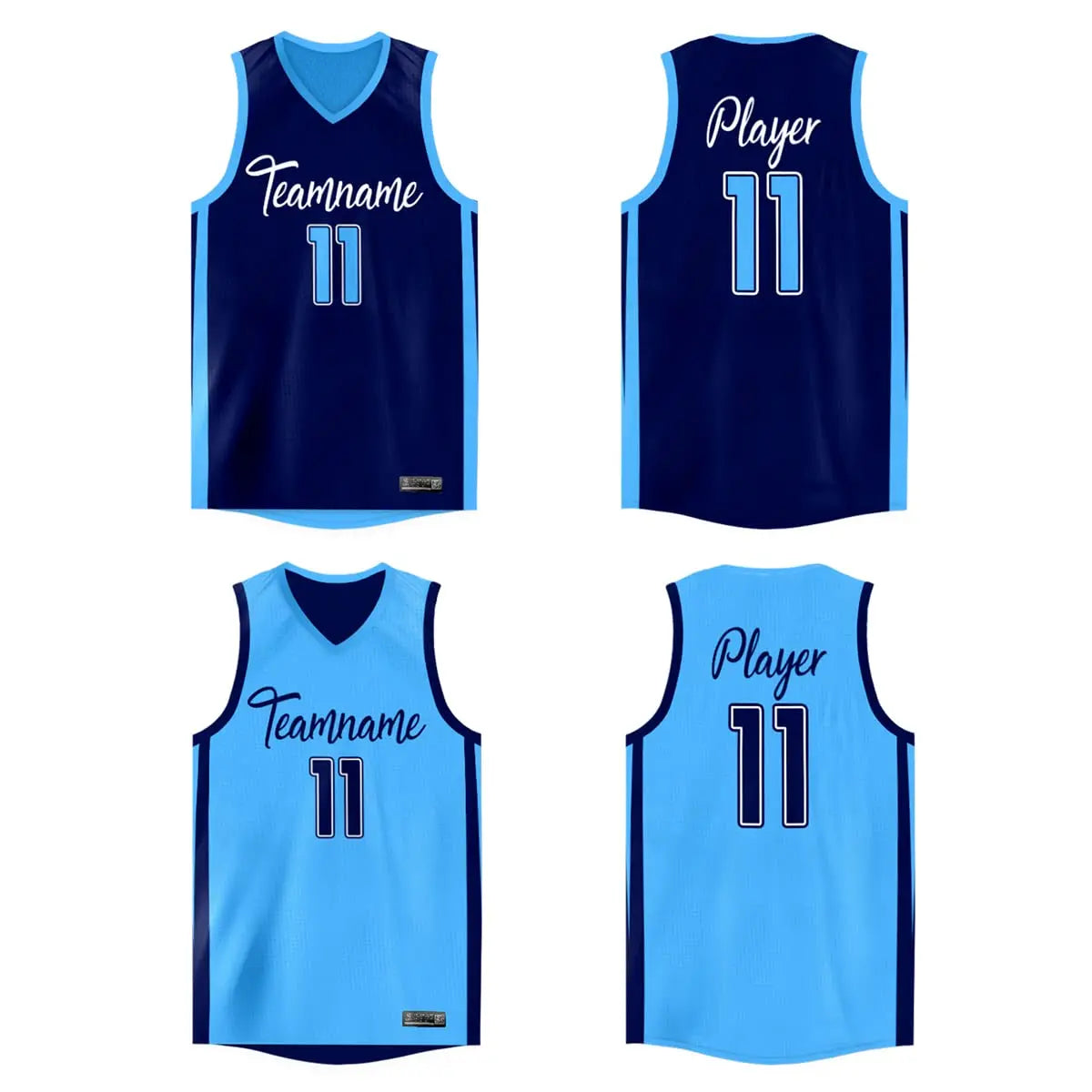 Custom Reversible Basketball Jersey