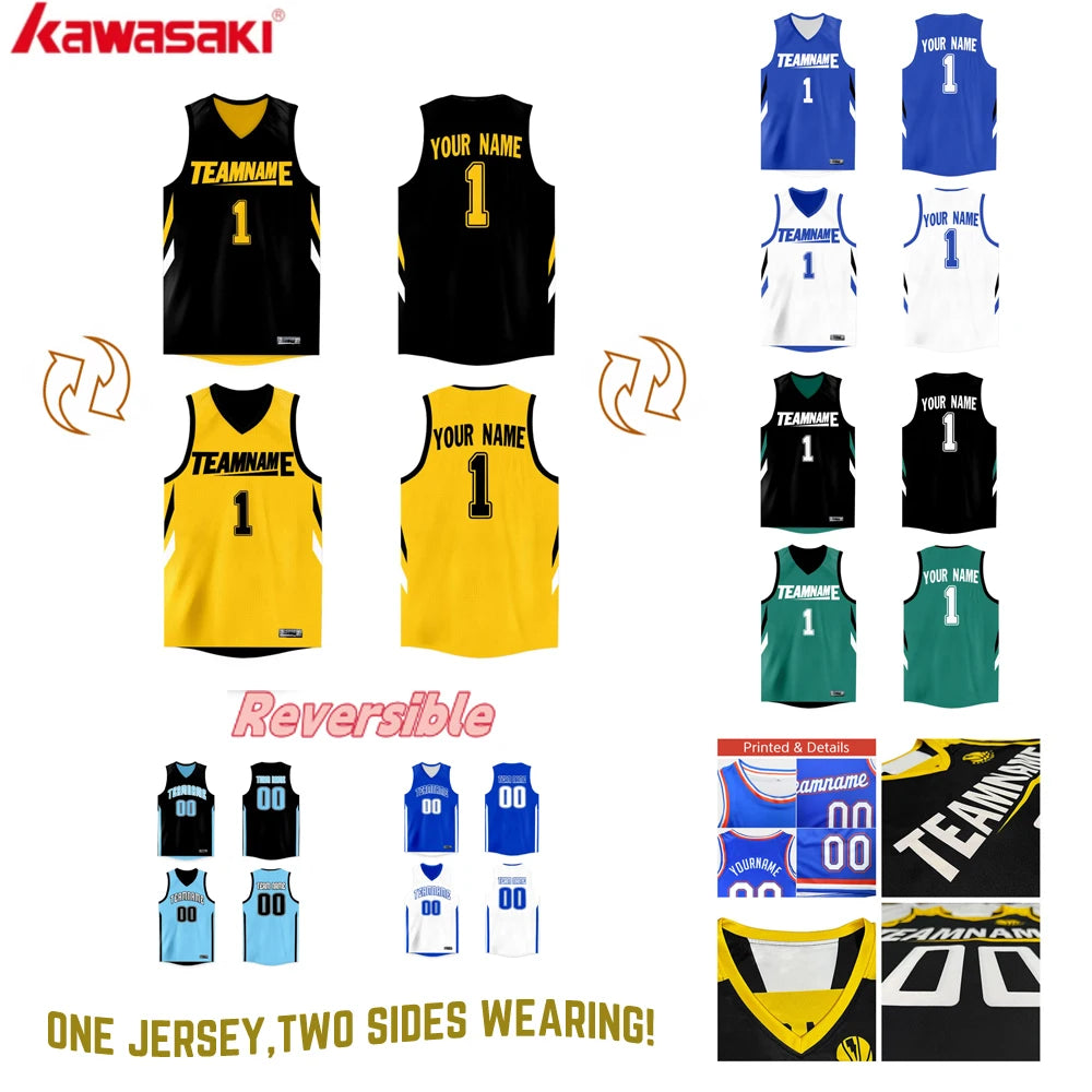 Custom Reversible Basketball Jersey