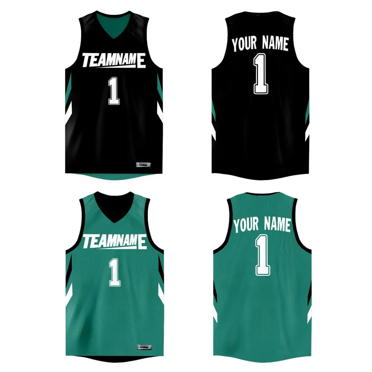 Custom Reversible Basketball Jersey