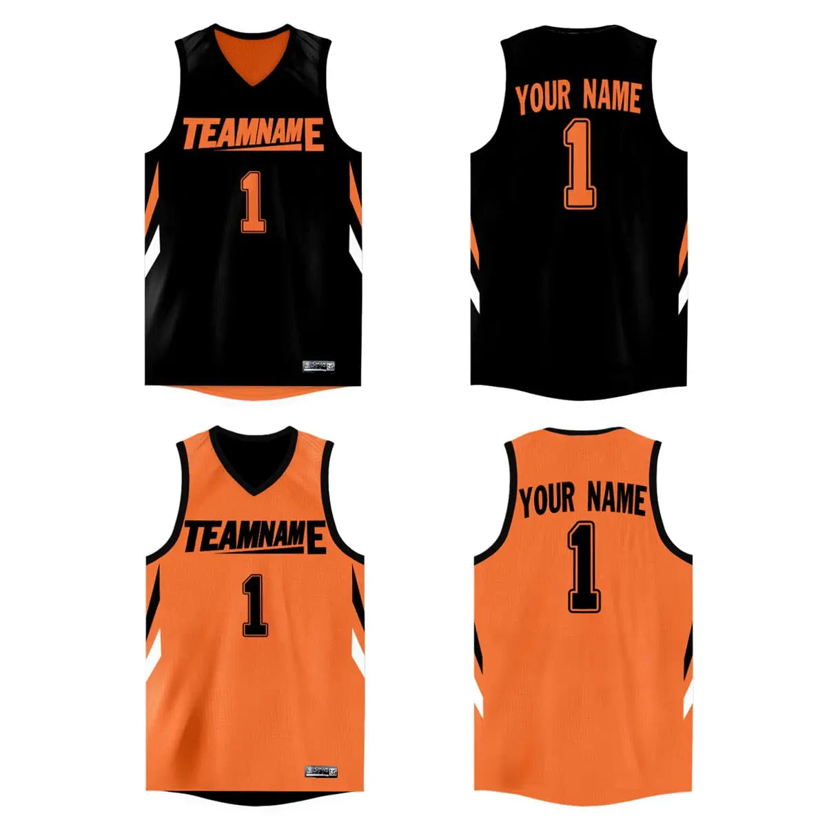 Custom Reversible Basketball Jersey
